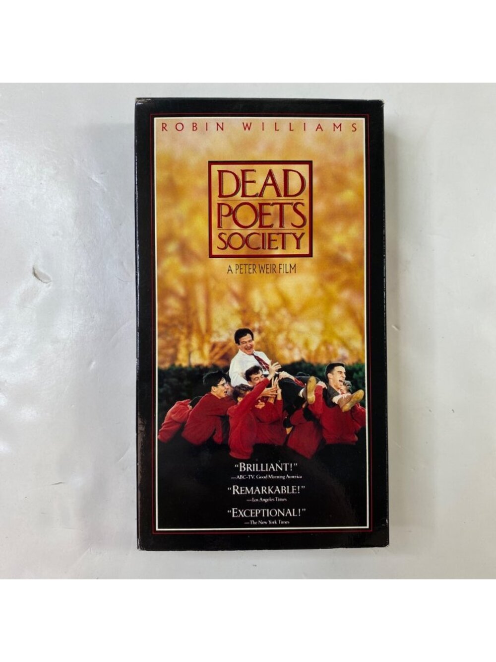 Dead Poets Society 1989 VHS Drama Classic Robin Williams Pre-Owned